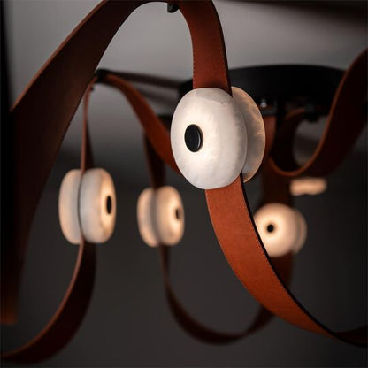 Snaps 45 Inch 12 Light Multi Light Pendant by Hubbardton Forge
