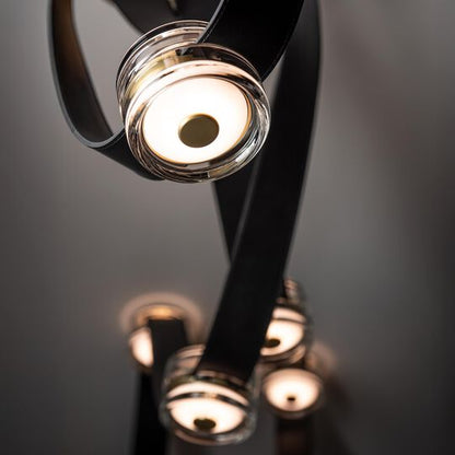 Snaps 45 Inch 12 Light Multi Light Pendant by Hubbardton Forge