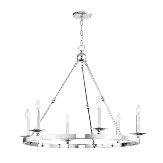 Allendale 36 Inch Chandelier by Hudson Valley Lighting