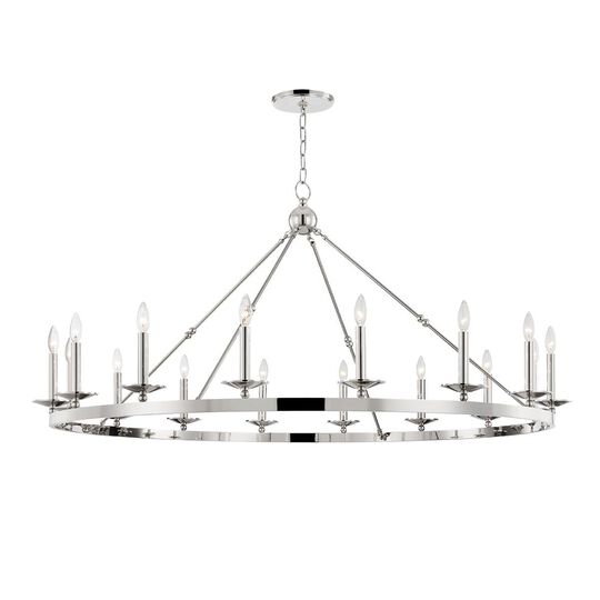 Pullman 13 Inch 2 Light Flush Mount by Hudson Valley Lighting