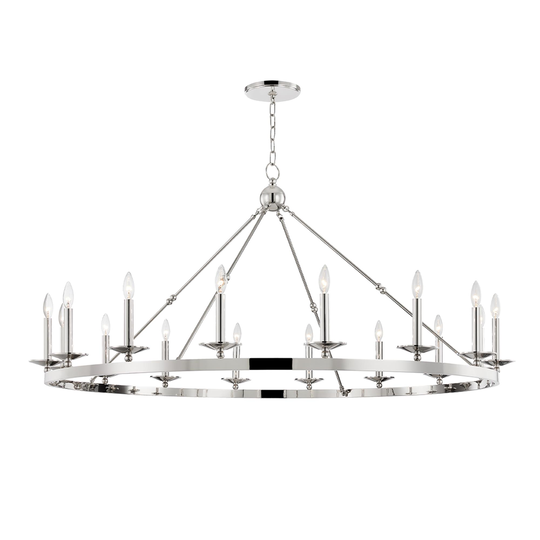 Pullman 13 Inch 2 Light Flush Mount by Hudson Valley Lighting