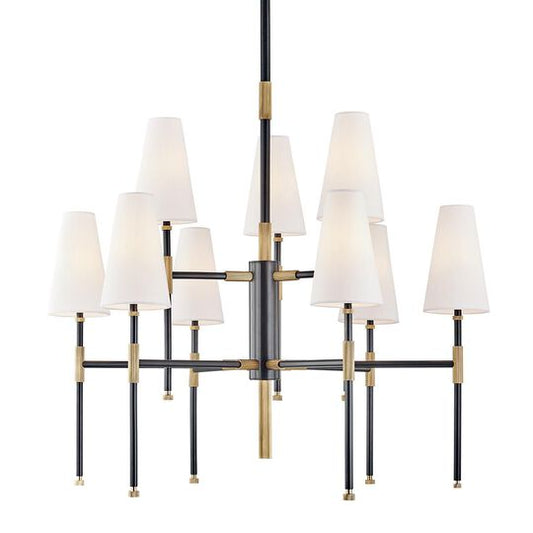 Bowery 34 Inch Chandelier by Hudson Valley Lighting