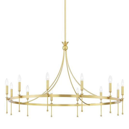 Gates 48 Inch Chandelier by Hudson Valley Lighting