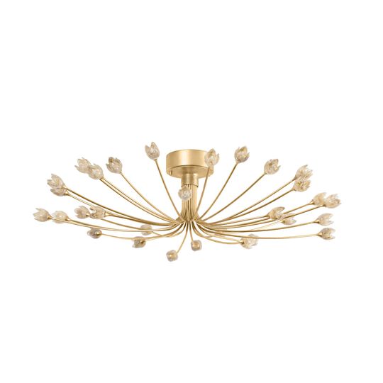 Falkirk 42 Inch Semi Flush Mount by Hudson Valley Lighting