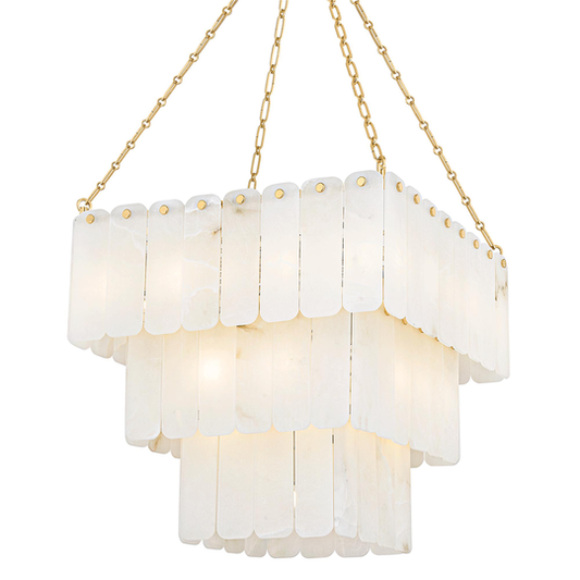 Moissanite Medium Chandelier by Hudson Valley Lighting