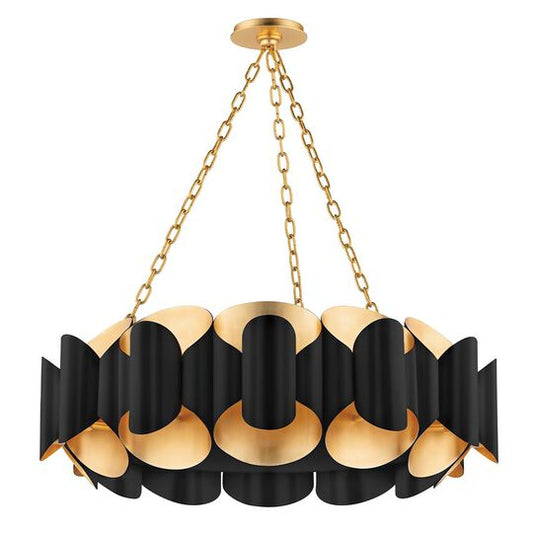 Banks 34.5 Inch Chandelier by Hudson Valley Lighting