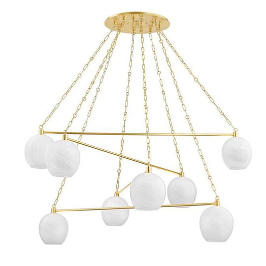 Asbury Park 54 Inch Chandelier by Hudson Valley Lighting