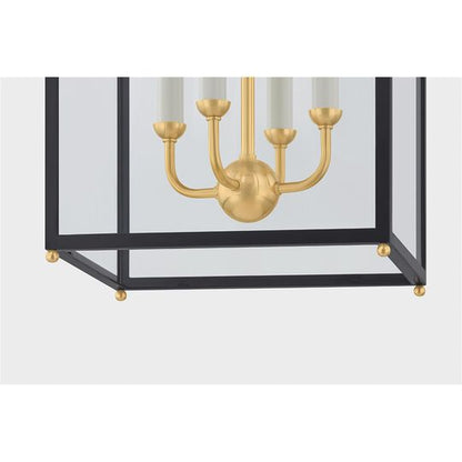 Mark D. Sikes Houghton Small Lantern Pendant by Hudson Valley Lighting