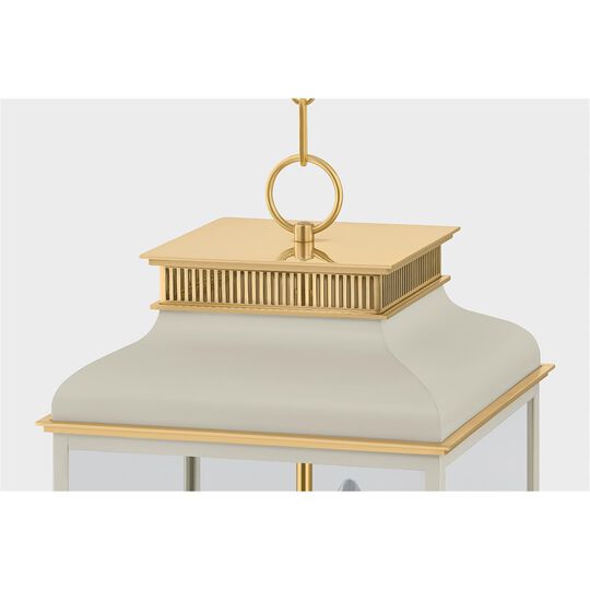Mark D. Sikes Houghton Small Lantern Pendant by Hudson Valley Lighting
