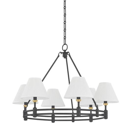 Mark D. Sikes Howard Medium Chandelier by Hudson Valley Lighting