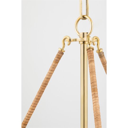 Somerset Small Pendant Light by Hudson Valley Lighting