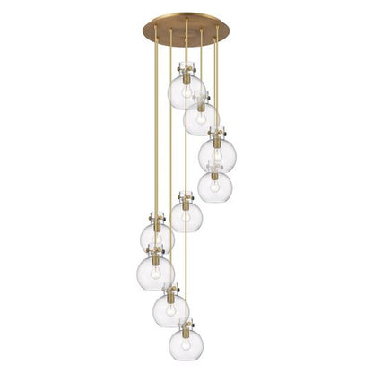 Bruno Marashlian Newton Sphere 22 Inch 9 Light Multi Light Pendant by Innovations Lighting