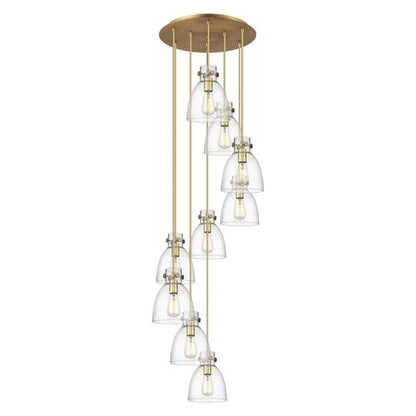 Bruno Marashlian Newton Bell 22 Inch 9 Light Multi Light Pendant by Innovations Lighting