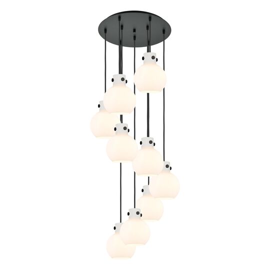 Bruno Marashlian Newton Sphere 22 Inch 9 Light Multi Light Pendant by Innovations Lighting
