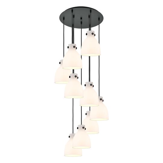 Bruno Marashlian Newton Bell 22 Inch 9 Light Multi Light Pendant by Innovations Lighting