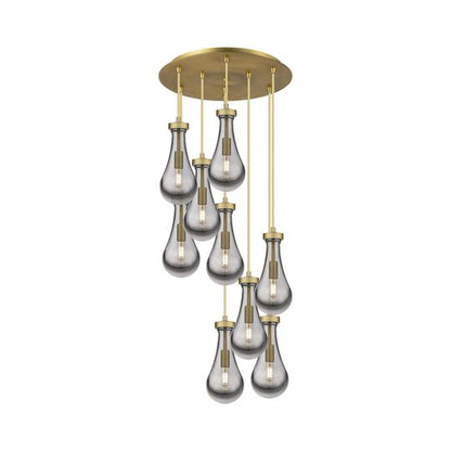 Bruno Marashlian Owego 19 Inch 9 Light Multi Light Pendant by Innovations Lighting