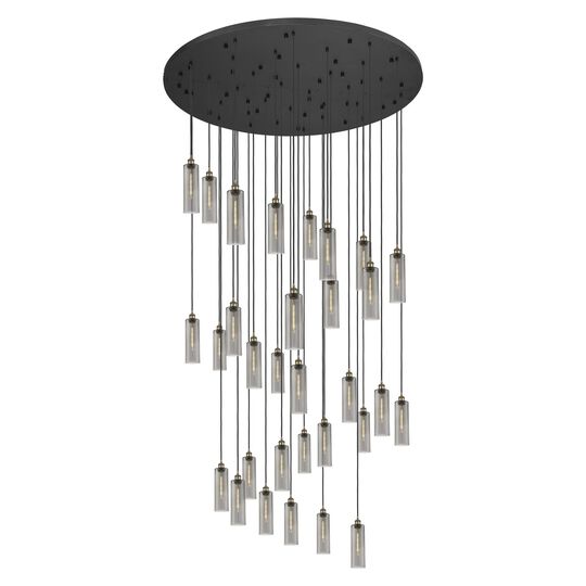 Bruno Marashlian Crown Point 60 Inch Multi Light Pendant by Innovations Lighting