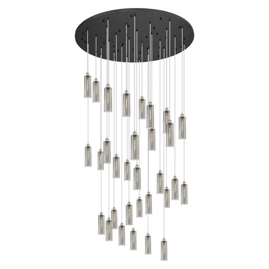 Bruno Marashlian Crown Point 60 Inch Multi Light Pendant by Innovations Lighting