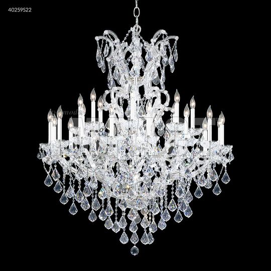 Maria Theresa 46 Inch 25 Light Chandelier by James R. Moder