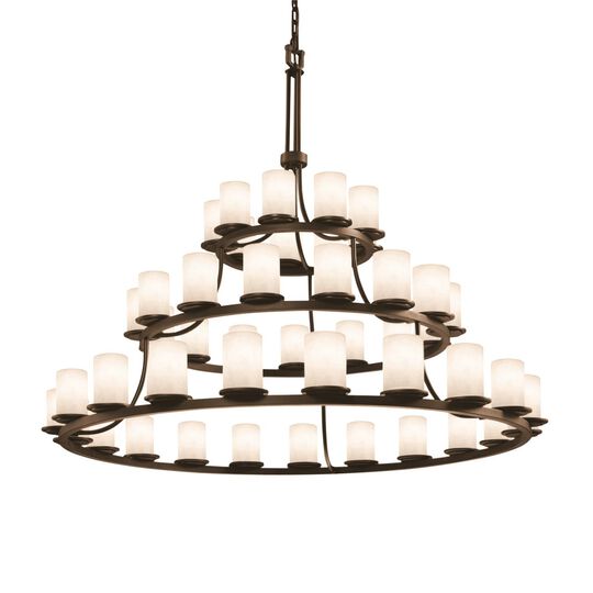 Clouds 60 Inch Chandelier by Justice Design Group