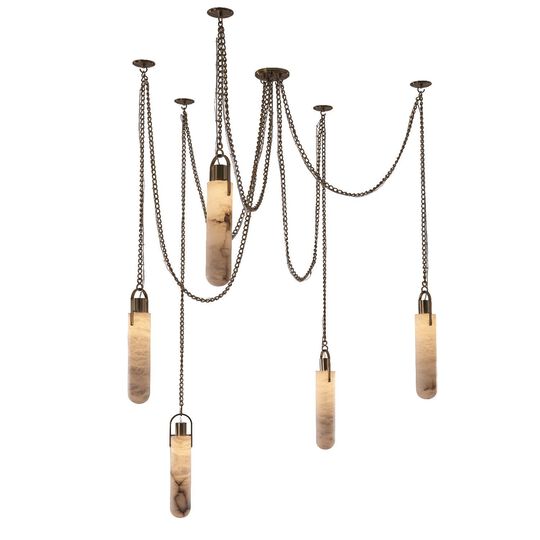 Flint LED Multi Light Pendant by Kalco Lighting