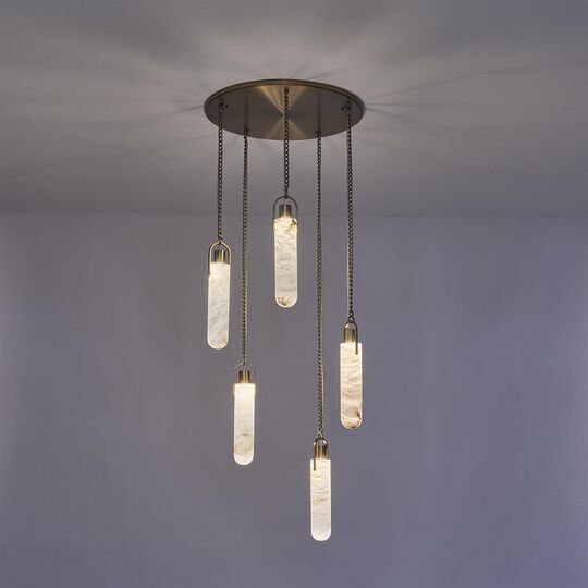 Flint Additions Multi Light Pendant by Kalco Lighting