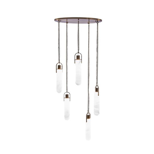 Flint Additions Multi Light Pendant by Kalco Lighting