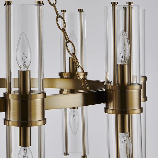 Duet 36 Inch Large Pendant by Kalco Lighting