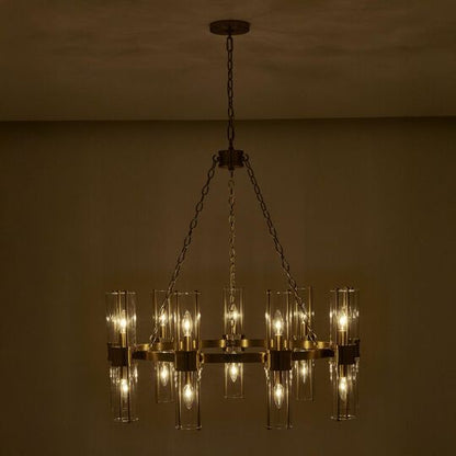 Duet 36 Inch Large Pendant by Kalco Lighting