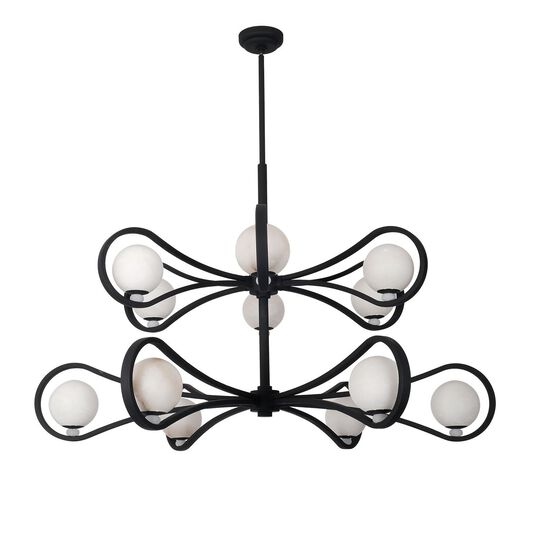 Elliptical Chandelier by Kalco Lighting