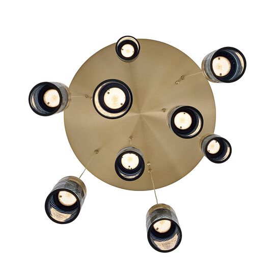 Kiriko 24 Inch Multi Light Pendant by Kalco Lighting
