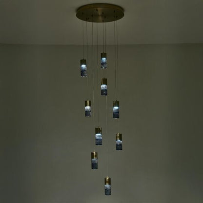 Kiriko 24 Inch Multi Light Pendant by Kalco Lighting