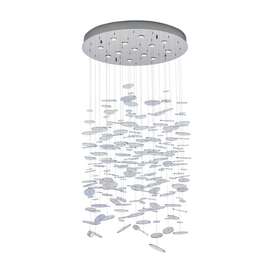 Spettro 36 Inch Multi Light Pendant by Kalco Lighting