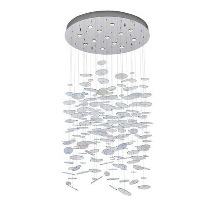 Spettro 36 Inch Multi Light Pendant by Kalco Lighting