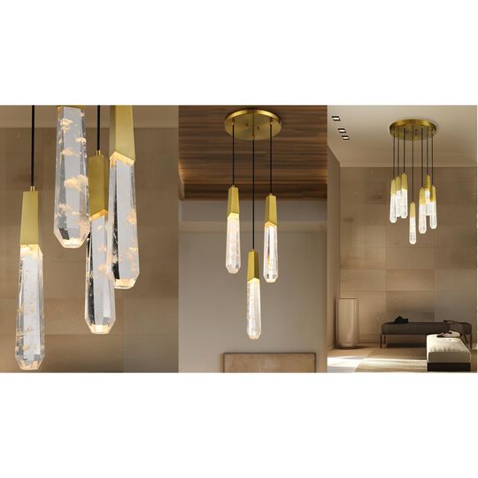 Drifting Droplets Multi Light Pendant by Kovacs