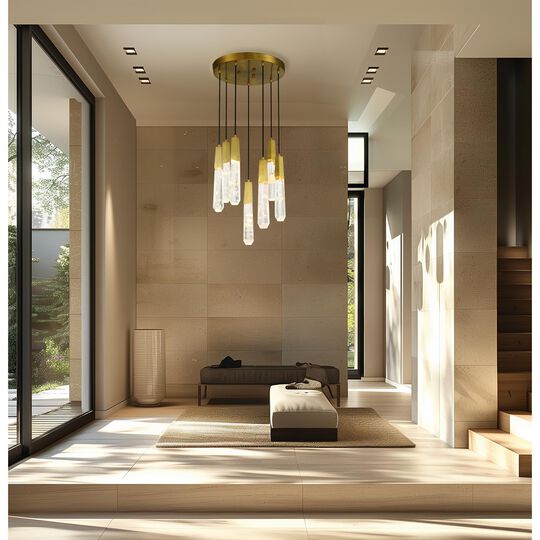 Drifting Droplets Multi Light Pendant by Kovacs