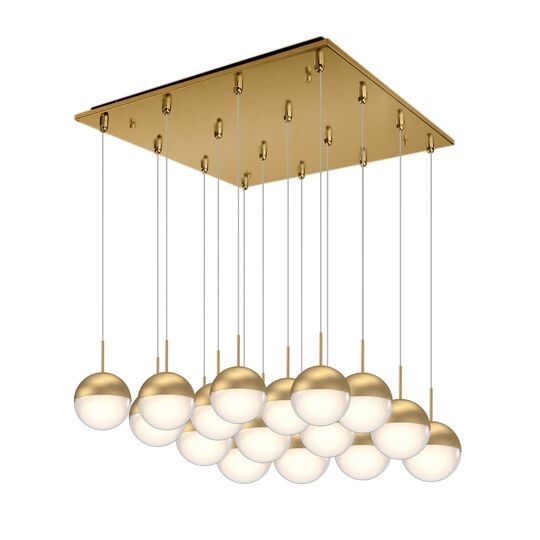 Pluto 19 Inch Multi Light Pendant by Kuzco Lighting