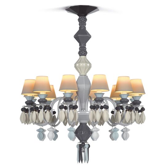 Belle De Nuit 30 Inch 12 Light LED Chandelier by Lladro