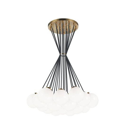 The Bougie 19 Light Multi Light Pendant by Matteo Lighting