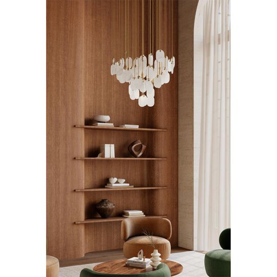 Velisse 36 Inch Multi Light Pendant by Metropolitan Lighting