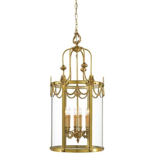 Vintage 18 Inch Cage Pendant by Metropolitan Lighting