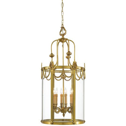 Vintage 18 Inch Cage Pendant by Metropolitan Lighting