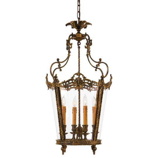 Vintage 18 Inch Cage Pendant by Metropolitan Lighting