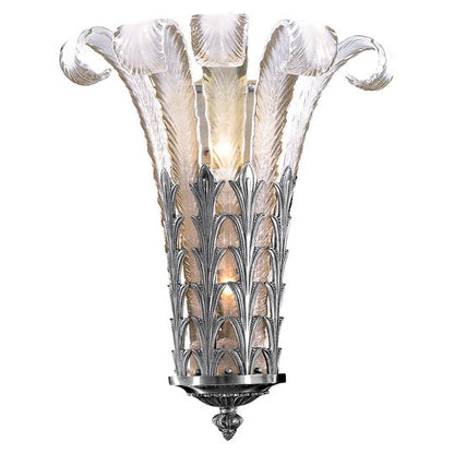 French Glass 20 Inch Wall Sconce by Metropolitan Lighting