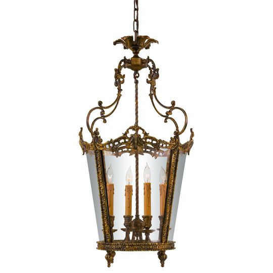 Vintage 18 Inch Cage Pendant by Metropolitan Lighting