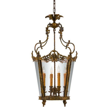 Vintage 18 Inch Cage Pendant by Metropolitan Lighting