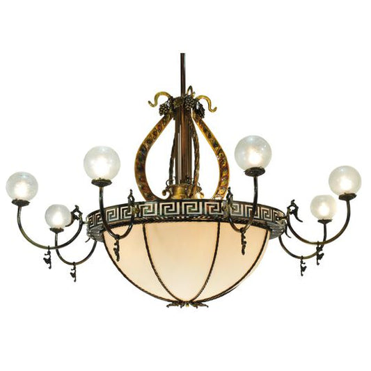 Lyre 96 Inch 18 Light Chandelier by Meyda Lighting