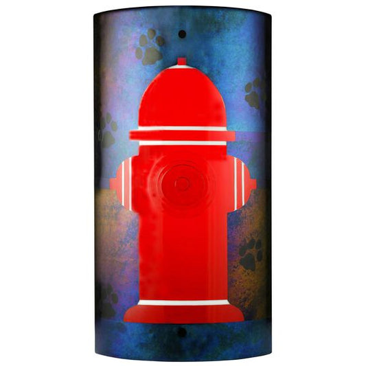 Fire Hydrant 21 Inch Wall Sconce by Meyda Lighting