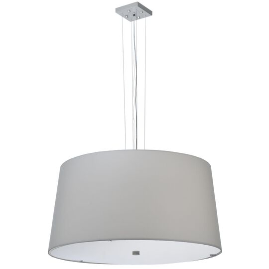 Cilindro Ivory 36 Inch Large Pendant by Meyda Lighting