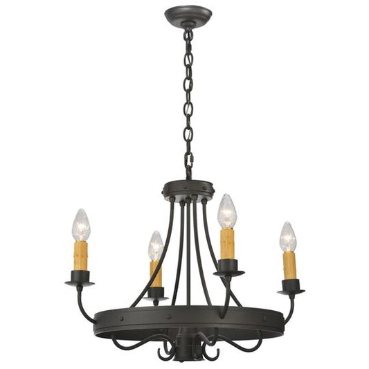 Franciscan 25 Inch 1 Light Chandelier by Meyda Lighting